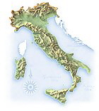 map of italy