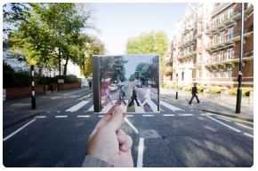 Targa stradale di Abbey Road