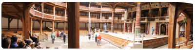 Globe Theatre - La struttura interna