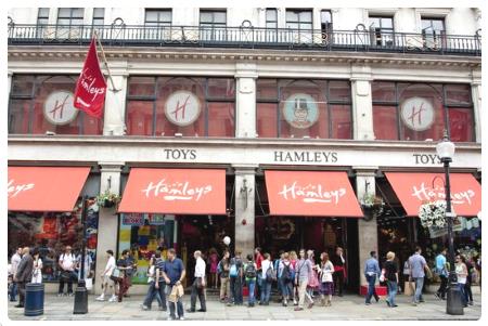 Hamleys Londra - Il negozio di giocattoli di Londra