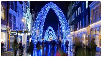 Luci di Natale a Londra